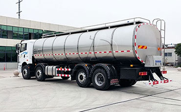 牛奶運輸車選板簧還是空氣懸掛？看完